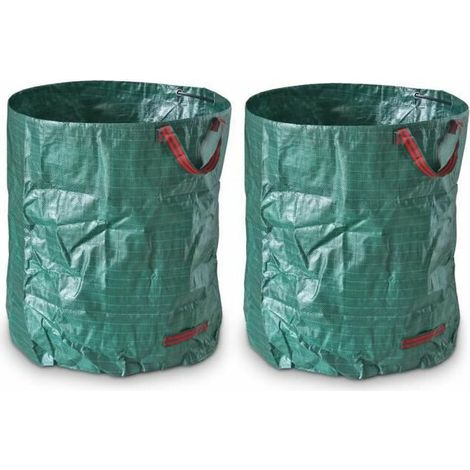 Royaluxe – Gartensack, Faltbarer Und Wiederverwendbarer Gartenabfallsack, 270 L, 2er-pack