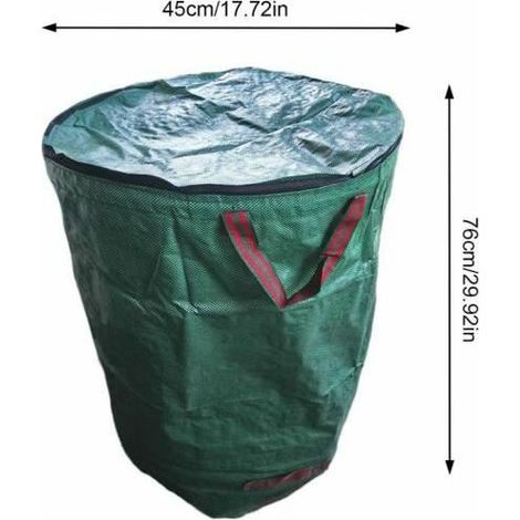 Royaluxe – Großer Gartenmüllsack, Robust Und Langlebig, Aus Wasserdichtem Polypropylen, 32-gallonen-behälter, Für Den Außenbereich