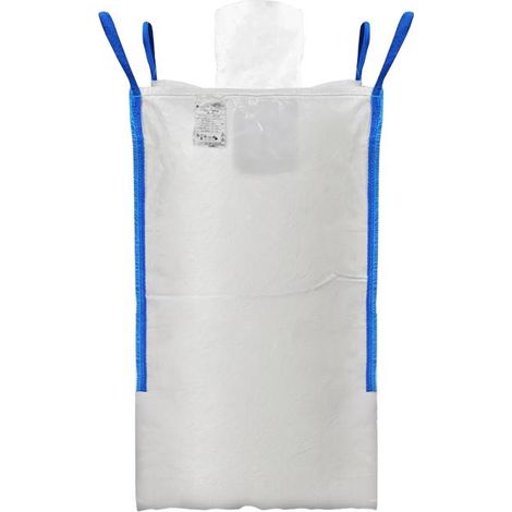1000-kg-big-bag Mit Aluminiumeinsatz. 95 X 95 X 165 Mm. 4 Griffe. Einfülltrichter / Geschlossener Boden. Kordelzugverschluss / Teger