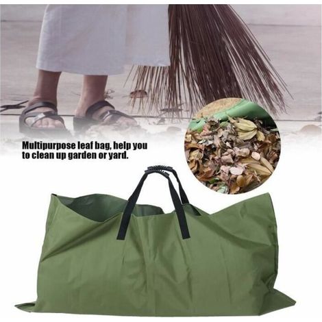 Laubsack Mit Großem Fassungsvermögen Für Gartenabfälle ❉ 2-in-1: Komfortabel Und Strapazierfähig