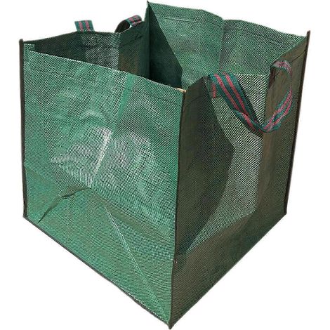 Große, Wiederverwendbare Gartensäcke, Laubsäcke, Müllsäcke Für Rasen, Pool, Laubsammlung, Camping – 50 Cm X 50 Cm X 50 Cm, 125 L