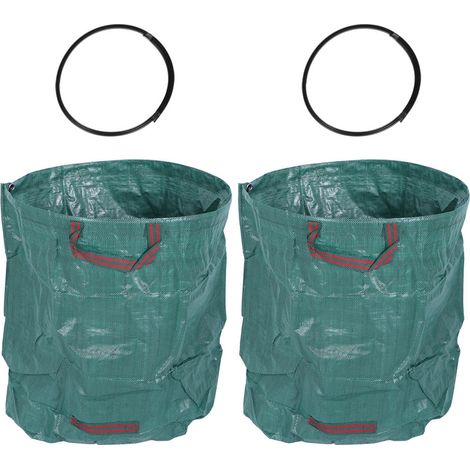 Gartensack – 72 Gallonen – Für Laub Und Pflanzenabfälle – 2er-pack