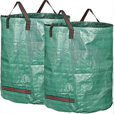2 X 500l Reißfeste Gartensäcke