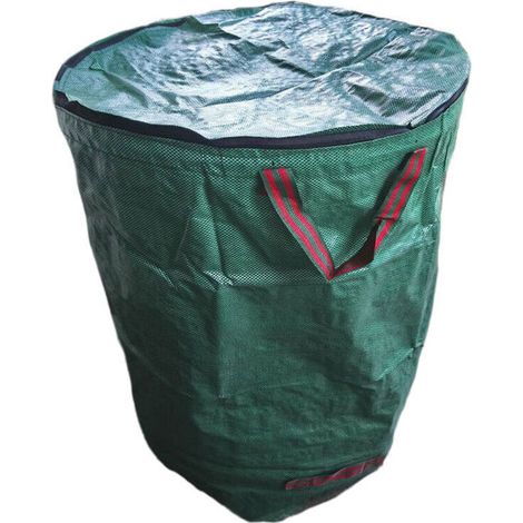 Mülleimer Für Den Außenbereich, Gartensack, 1-teiliges Set, 120-liter-gartensack, Strapazierfähiger Gartenmüllsack, Gartenmüllsack-set, Strapazierfähiger Pp-müllsack, Gartenmüllsack