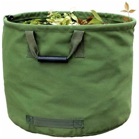 Royaluxe - Extra Großer Gartenabfallsack, 32 Gallonen (ca. 121 Liter) Rasen- Und Laubsack, Wiederverwendbar, Mit Zwei Griffen (grün)