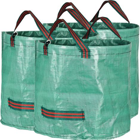 Ede Abfallsäcke, 3er-pack, 60 L Reißfeste Gartensäcke – 16 Gallonen, 45 X 38 Cm