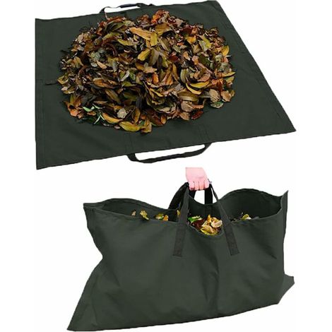 Reno – 2-in-1 Faltbarer Gartenabfallsack, Strapazierfähig, Wiederverwendbar Und Wasserdicht, Aus Oxford-gewebe Für Laub Und Gras.
