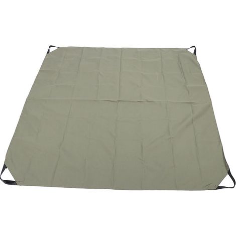 Wiederverwendbarer Laubsammelbeutel, Faltbare Picknickdecke Aus Oxford-gewebe Mit Griff, 57 X 57 Zoll, Wasserdicht.