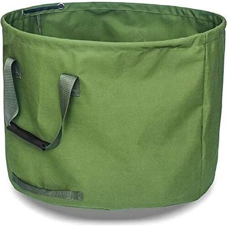 Vurahome – Extra Großer Gartenabfallsack, 121 Liter (32 Gallonen), Wiederverwendbarer Laubsack Mit Zwei Tragegriffen, Grün, 1 Stück