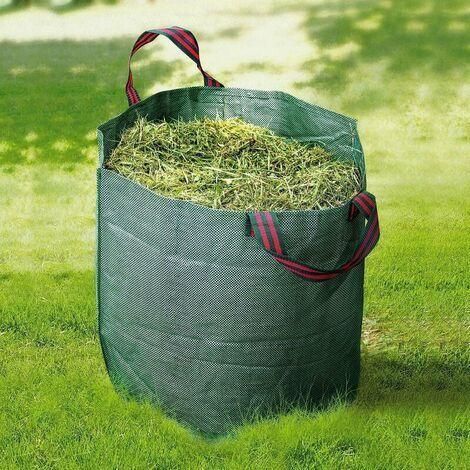 272-liter-gartenbeutel Mit Griffen – Wasserdichter Beutel Für Gartenabfälle – Faltbarer Und Strapazierfähiger Beutel Für Pflanzenabfälle