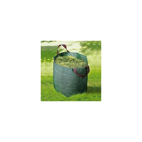 120-liter-gartensack Mit Griffen – Faltbarer, Wasserdichter Gartensack Für Gartenabfälle, Resistent Gegen Pflanzenreste