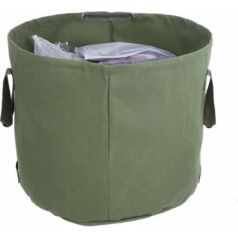 Royaluxe - Tragbarer, Wiederverwendbarer Müllsack Aus Wasserdichtem Canvas Für Garten, Rasen Und Laub, Outdoor-behälter