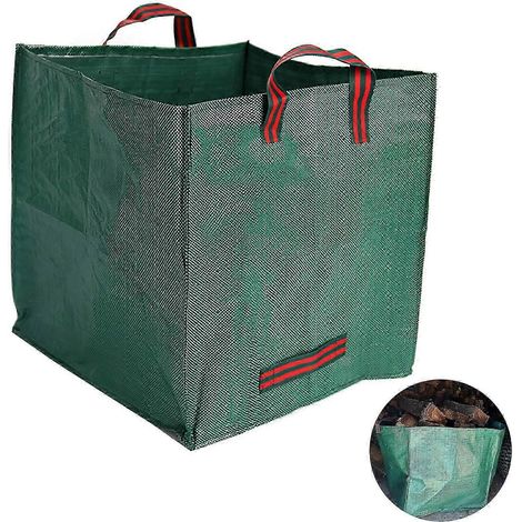 Quadratischer Gartenabfallsack, Robust, Gewebtes Pp, Wiederverwendbar, Große Größe, Für Gartenabfälle, Rasen, Pool, Laub, Kompost, Eimer