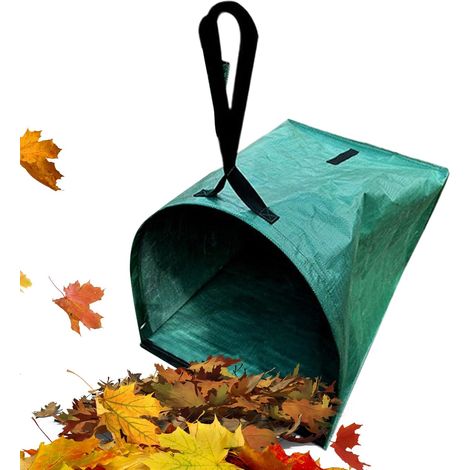 Wiederverwendbarer Abfallbeutel, Geräumiger Gartensack, Praktischer Abfallbehälter, Extra Großer Aufbewahrungsbehälter Für Den Außenbereich, Praktisches Hilfsmittel Zur Gartenpflege, Reinigungszubehör
