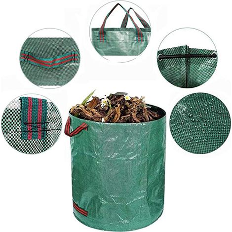 Reno – Wiederverwendbarer Und Faltbarer Gartenabfallsack, Wasserdicht