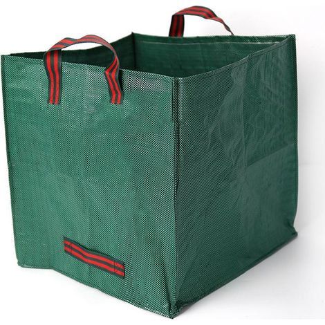 Reno – Quadratischer Grüner Abfallsack, 50 Cm × 50 Cm × 50 Cm