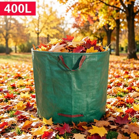 Robuster, Gewebter Pp-gartensack, Aufbewahrungssack Für Laub Und Grasschnitt Bei Heimwerkerprojekten Im Freien