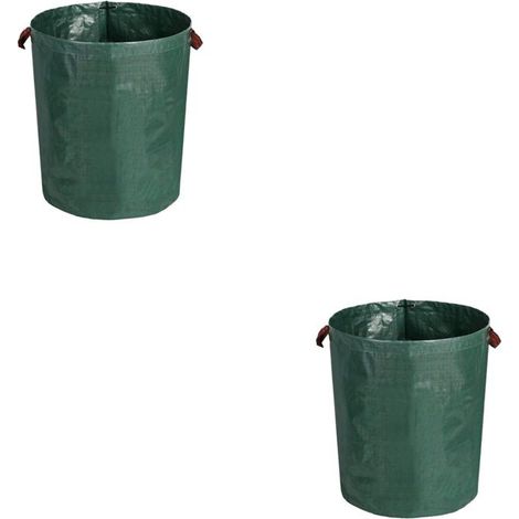 Reißfeste Gartensäcke, Verstärkte Ausführung, 2 X 200 L, 56 X 80 Cm
