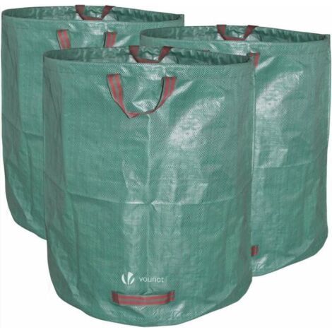 Müllsäcke, 272-liter-gartensäcke, 3er-pack Xxl-säcke