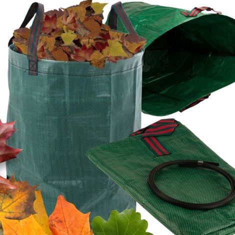 Gartensack, Laubkorb, Grasfangkorb, Große Größe, Robust, 272 L