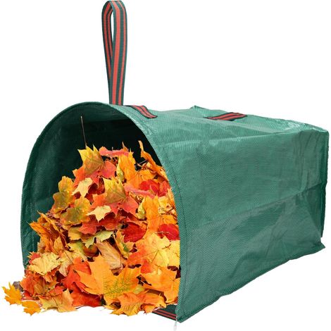 Reno – Gartensacktyp – Laubsammelbehälter, Großer Schaufelartiger Gartensack Zum Sammeln Von Laub, Wiederverwendbarer Sack Und