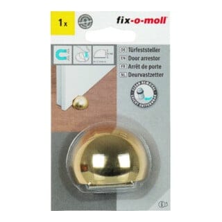 FP - fix-o-moll Türfeststeller Kunststoff magnetisch, 37x52xH26, selbs, sil, Inhalt: 1