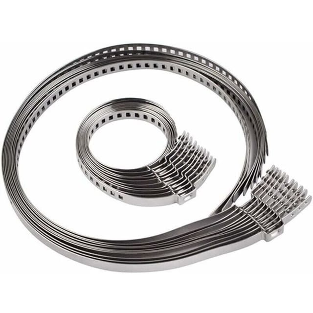 Vtizikl 10 Pcs Collier Soufflet Cardan,pince De Joint Homocinétique D'Arbre À Cardan Collier De Serrage En Acier Inoxydable Réglable