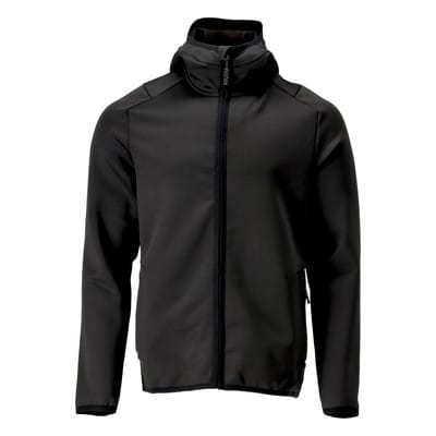 Mascot - Fleecepullover, Kapuze, Reißverschluss 22586 Gr. xl, schwarz
