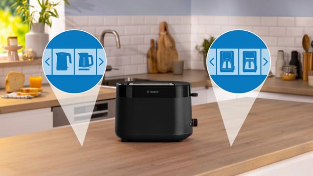 Bosch 2-SCHLITZ TOASTER 950W (TAT2M123 SW)