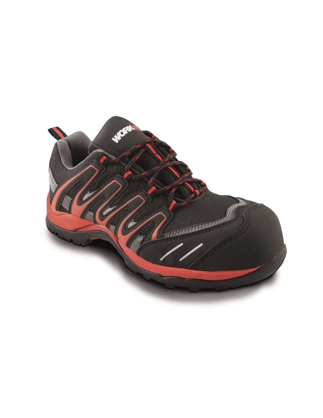 Esd Workfit Trail Roter Sicherheitsschuh Nr. 45