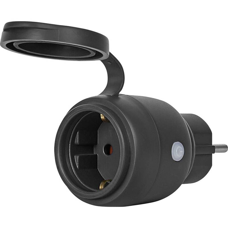 [neuwertig] B-ware Osram Smart+ Wifi Matter Funk-steckdose Schwarz 230v Alexa Steuerung