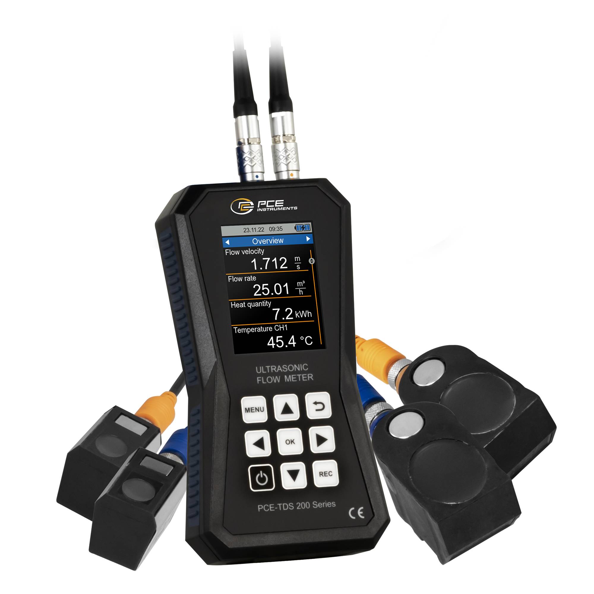 [neuwertig] B-ware Pce Instruments Ultraschall-durchflussmessgerät Mit Durchflusssensoren Sensoren
