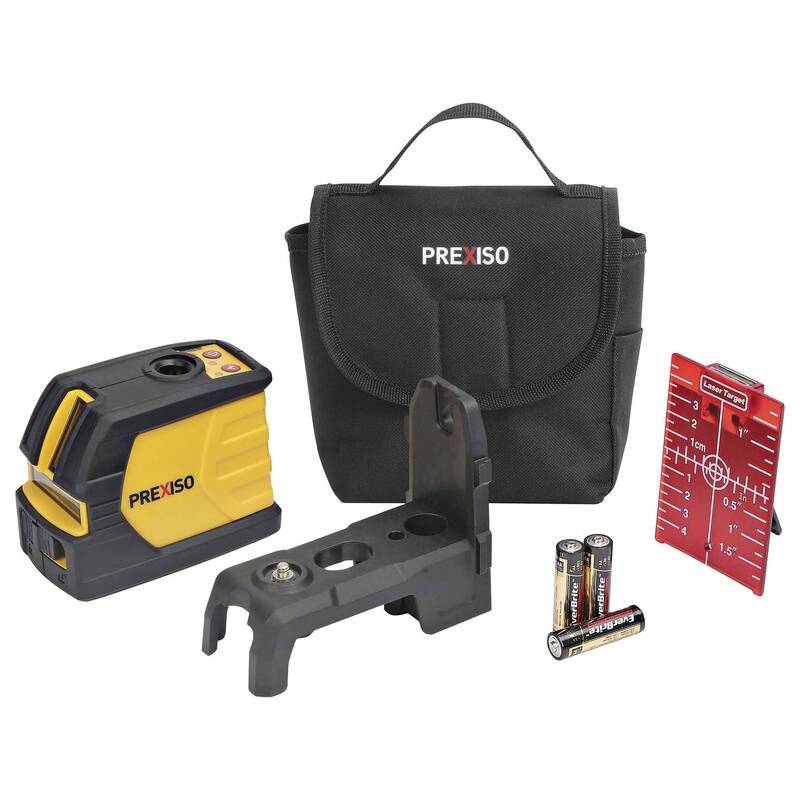 [neuwertig] B-ware Prexiso Kreuzlinienlaser P2lc15s Lasergerät Längenmessung 15m Messgerät 4mm