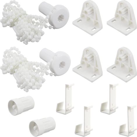 12-teiliges Set Für Universelle Rollo-bedienelemente, La-bedienelemente, Gardinenlift-bedienelemente, Universelle Kunststoff-zugköpfe Und Zugschnüre