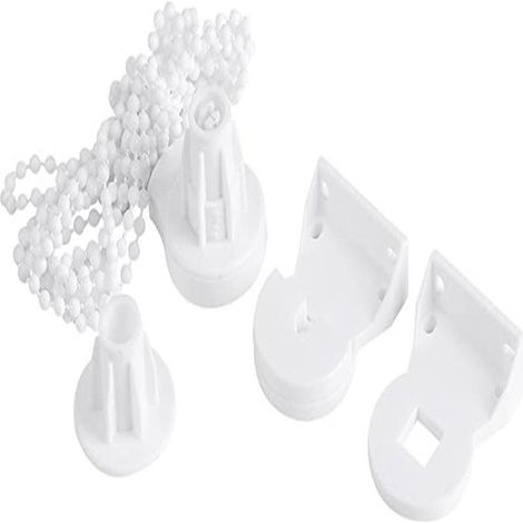 25-mm-rollobedienkopf Mit 3-meter-kette, Schrauben Und Gummiendkappen-set