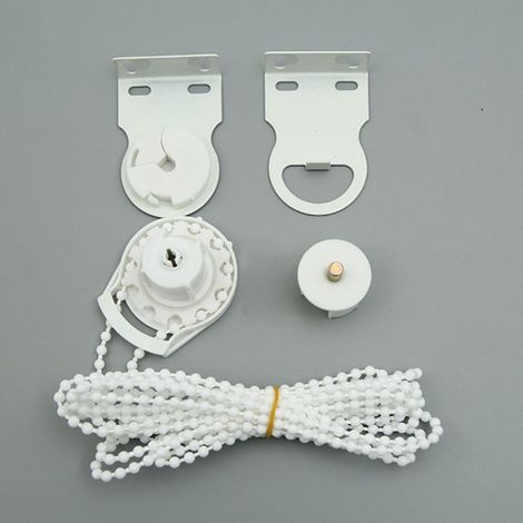 28-mm-rollogriff, Universalsteuerung, Rollozubehör, 3 Meter Zugschnur, Gummistopper