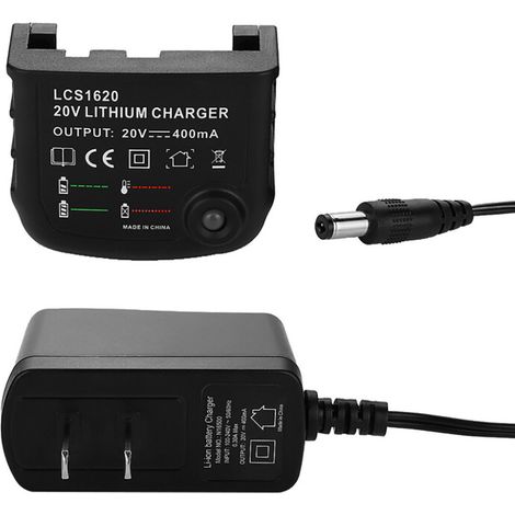 Black+decker 14,4v/18v Universalladegerät, Kompatibel Mit Modellen Wie Dem Lcs1620 - Wechselstromeingang 100v-240v