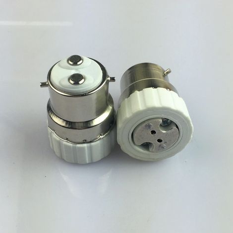 B22 Auf Mr16 Zweipoladapter, Lampenfassung Für Alterungstests, Ce-flammhemmender Lampensockel (auf Lager)