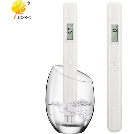 Das Tragbare Wasserqualitätsmessgerät Tds-m6 Mit Ein-knopf-bedienung Verfügt Über Eine Empfindliche Sonde Und Liefert Eine Visuelle Reinheitsmessung Im Bereich Von 0 Bis 9990 Ppm.
