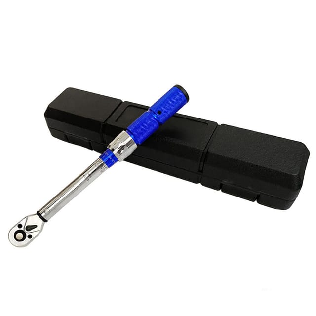 Paryou - 1/4 Zoll Drehmomentschlüssel, 2–24 nm Drehmomentschlüssel-Set für Fahrrad und Motorrad, 0,2 nm Mikroeinstellung mit Sperre,