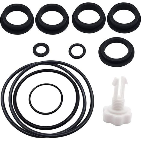Intex 25013 Sandfilterpumpen-reparaturset – Inklusive Entlüftungsventil Und Dichtungen – 12-teilig – Weiß