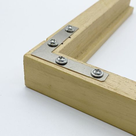 Eckverbinder Für Holzbilderrahmen, Hardware-zubehör, 90°-winkel, Befestigungsteile Für Möbeldekoration, Metallbleche.