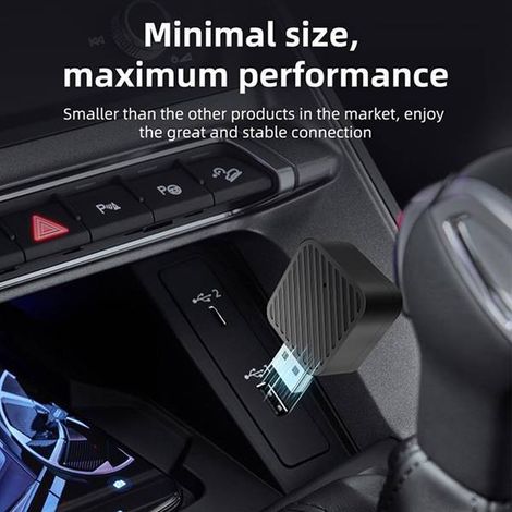 Nur In Einer Farbe Erhältlich: Schwarz. Material: Abs. Kabelloser Carplay-adapter Für Mehr Sicherheit Im Auto. Kabelloses Carplay.