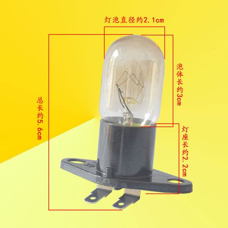 Galanz Midea 250v 2a Mikrowellengeeignete Glühbirne Mit Geradem E14-sockel
