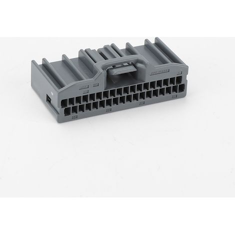 Grauer 36-poliger Weiblicher Stecker Jae Dj7365s-0.7-21, Mx34036sf1 Mit Kunststoffgehäuse Und -schutzhülle (elektronik)
