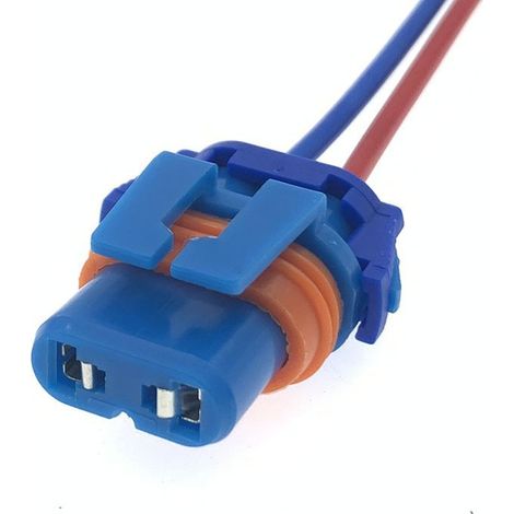 H11-fassung Für Nebelscheinwerfer, Lampenfassung, Scheinwerferlampenfassung Mit Kabelverbinder, Stecker Und Lampenkopf.