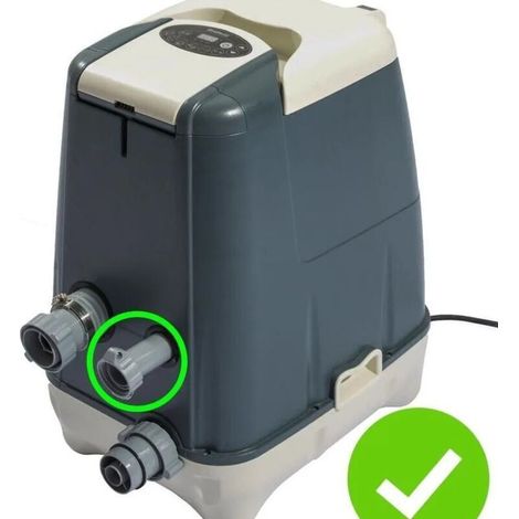Bestway Ersatzzahnrad P06575 (wassereinlass) – Für Lay-z-spa Whirlpool Typ B – Ersatzteil Für Tragbare Spa-pumpe