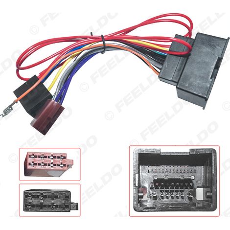 Kompatibel Mit Dem Originalen Iso-audio/video-konvertierungskabel Für Chevrolet/opel Cd-player, Einschließlich Stromkabel, Stecker, Anschlusskabel Und Iso-audio/video-konvertierungskabel.