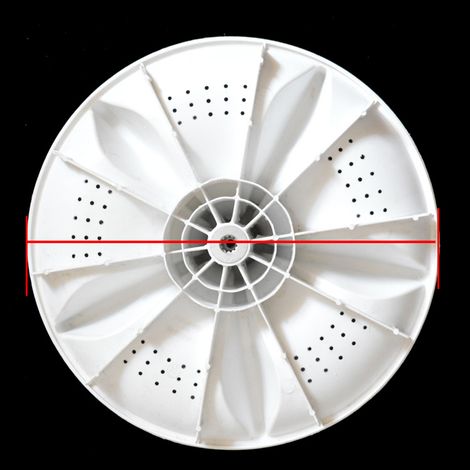 Kompatibel Mit Der 32,5 Cm (11-zahn) Prallplatte/pulsator Für Die Vollautomatischen Waschmaschinen Xinle Xq60-s3003xqb65-6063ze.