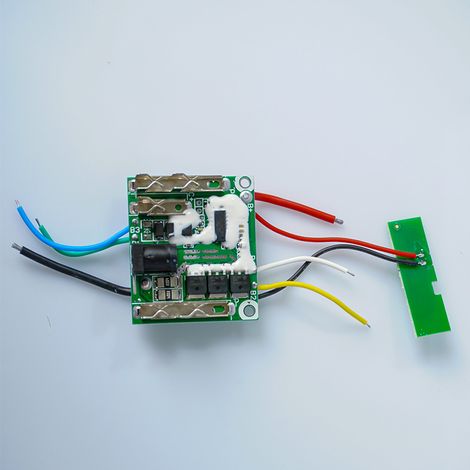 Makita 21v 5-zellen Lithium-akku-schutzplatine Mit Kontrollleuchte, Kompatibel Mit Bohrmaschinen, Verstellbaren Schraubenschlüsseln, Schlagbohrmaschinen, Winkelschleifern Und Gartengeräten